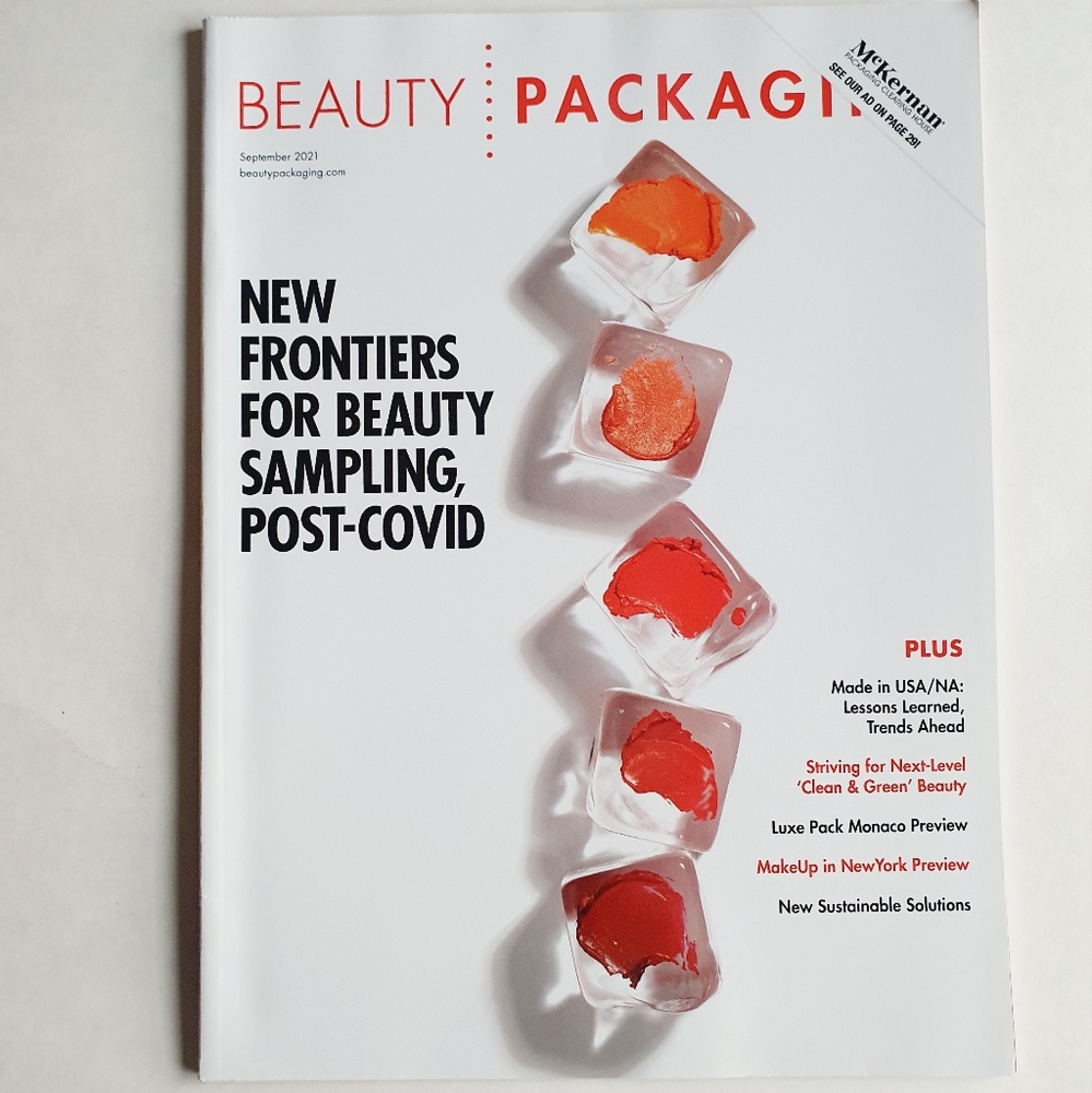 Beauty Packaging Magazine September, 2021 Beauty Sampling Post-Covid